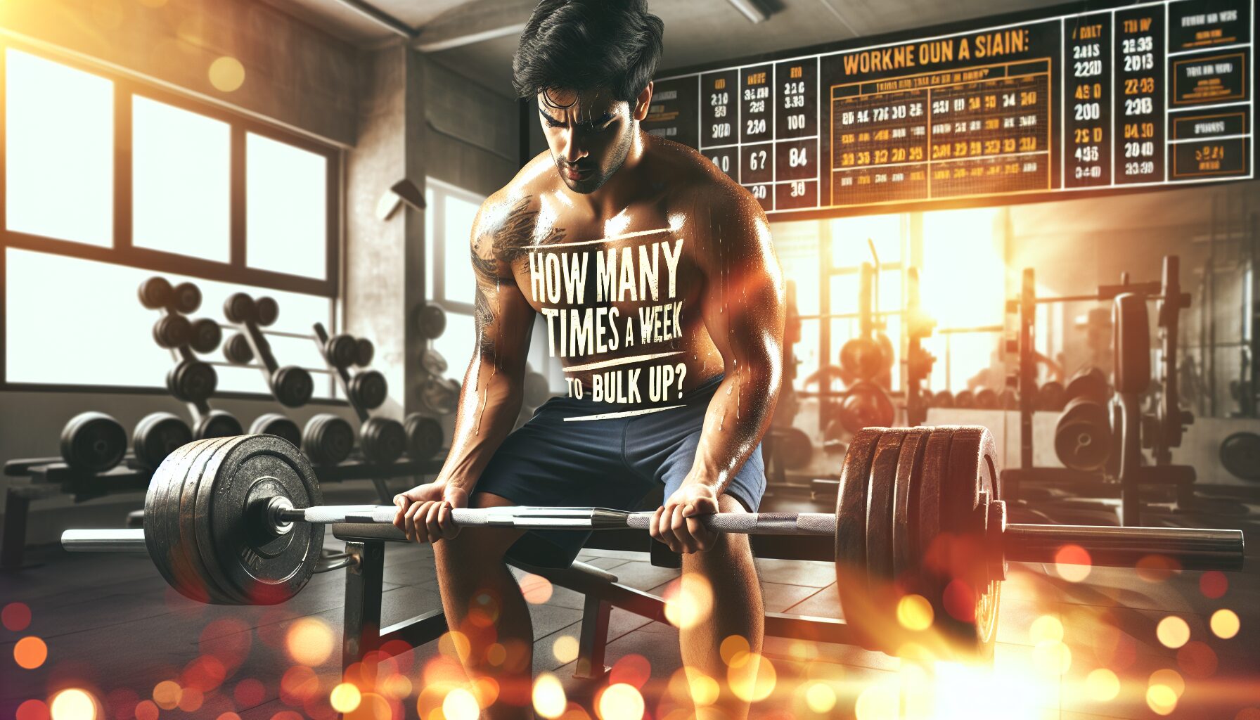 découvrez la fréquence d'entraînement idéale pour optimiser votre prise de masse musculaire. apprenez combien de fois par semaine vous devez vous entraîner pour obtenir des résultats efficaces, avec des conseils pratiques et des stratégies adaptées à vos objectifs de musculation.