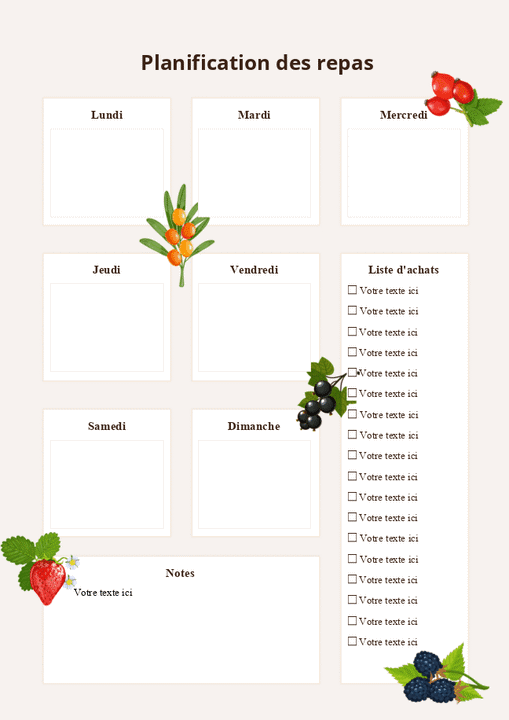 découvrez nos outils de planification de repas pour simplifier votre quotidien. optimisez vos courses, préparez des menus variés et équilibrés tout en gagnant du temps en cuisine.