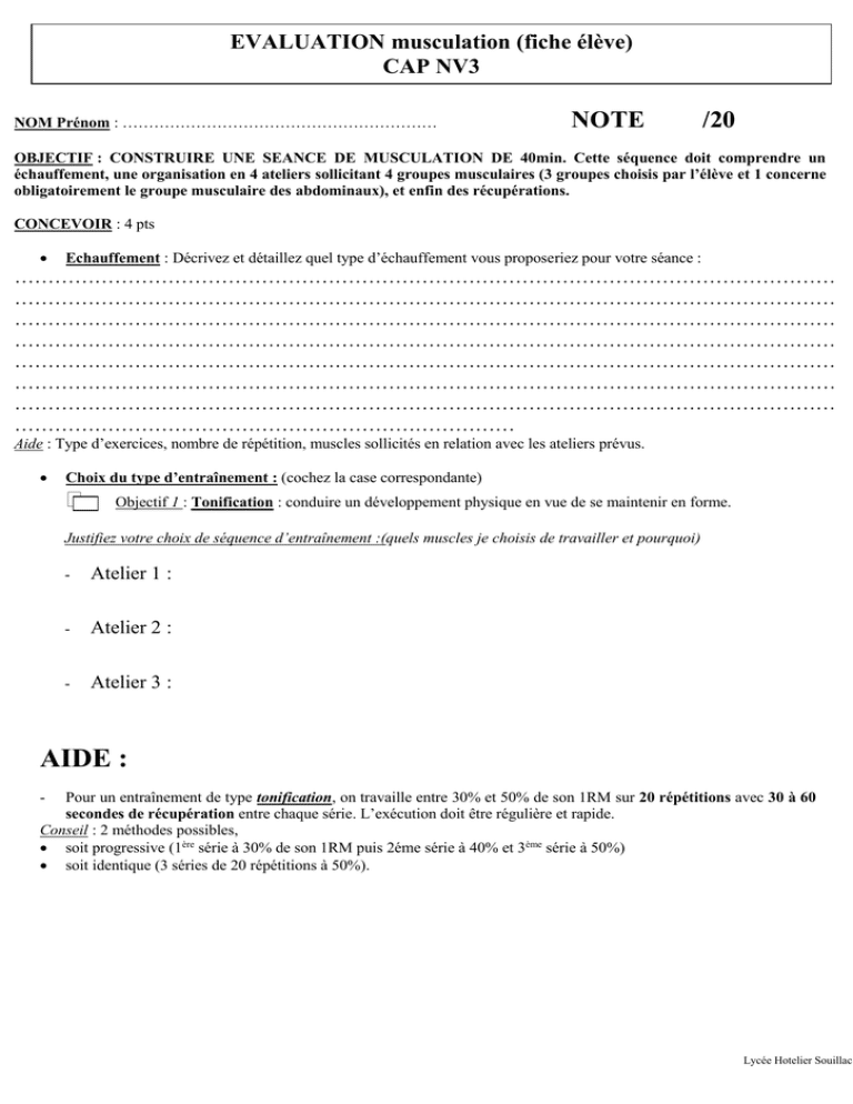 découvrez comment évaluer vos progrès musculaires avec des méthodes simples et efficaces. optimisez vos entraînements et atteignez vos objectifs de fitness grâce à des conseils pratiques et des outils d'évaluation adaptés.